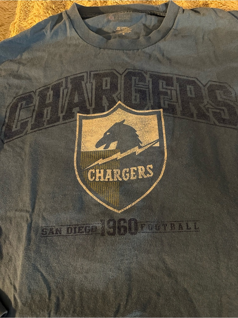 San Diego Chargers Long Sleeve Graphic Tee - Blue